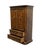 Brown Stanley Furniture Solid Walnut Italian Provincial 40" Door Chest For Sale - Image 8 of 15