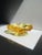 Mid-Century Modern Murano Ashtray in Yellow, 1960s For Sale - Image 4 of 6