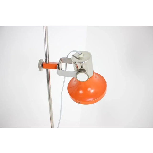 Adjustable Floor Lamp attributed to Pavel Grus for Kamenicky Senov, 1970s For Sale - Image 4 of 12