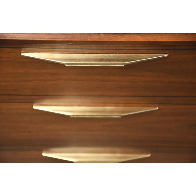 Wood Kent Coffey Tempo Walnut Dresser For Sale - Image 7 of 10