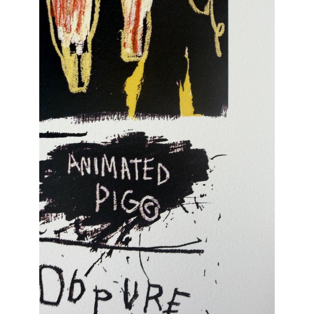 Jean Michel Basquiat, Quality Meats for the Public, 1982, Print For Sale - Image 3 of 9