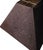 1991 Neoclassical Solid Brass & Black Marble Column Table Lamp by Chapman W/ Frederick Cooper Paisley Damask Shade - 35" For Sale - Image 15 of 17