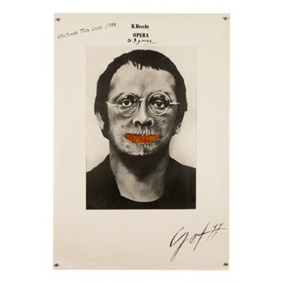 The Threepenny Opera Theatre Poster from Eugeniusz Get Stankiewicz, 1977 For Sale