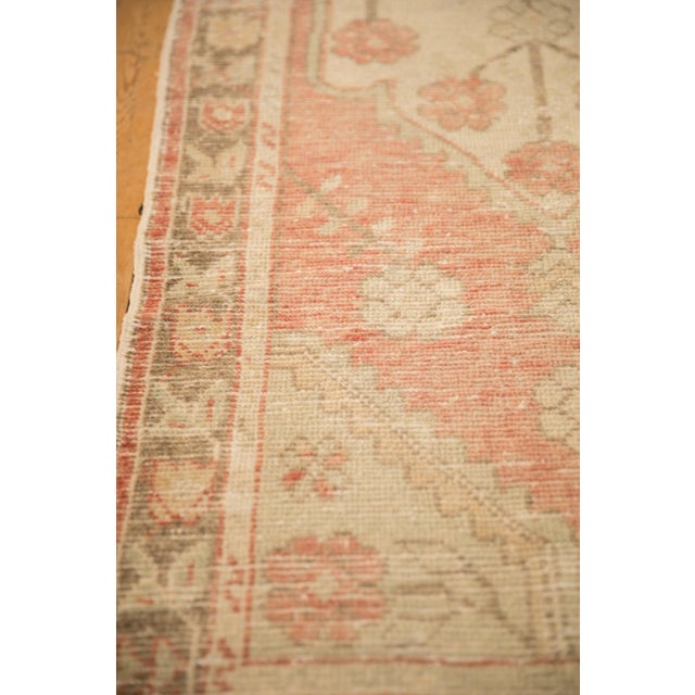 Traditional Vintage Distressed Oushak Rug Runner - 2'8" x 6'5" For Sale - Image 3 of 10