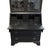 Ethan Allen Newport Collection Contemporary Asian Inspired Black 41" Secretary Desk W. Bookcase Hutch Top 34-9408 For Sale In Kansas City - Image 6 of 17