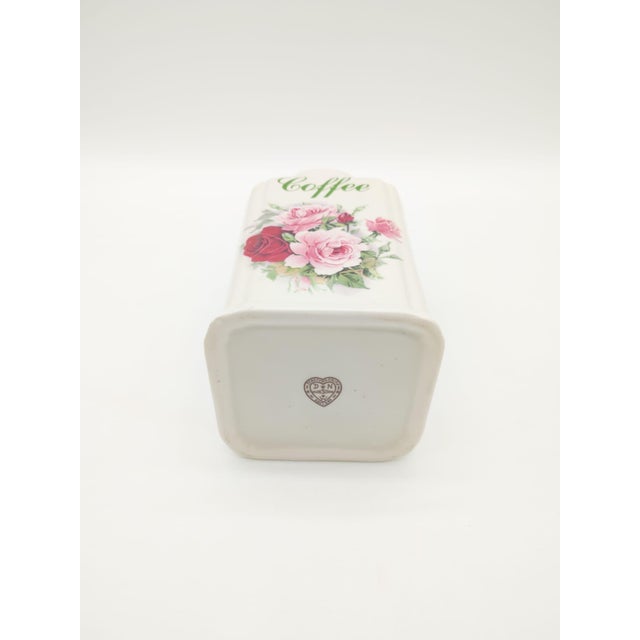 English Staffordshire Ironstone Storage Canisters from D&N England, 1970s, Set of 3 For Sale - Image 15 of 16