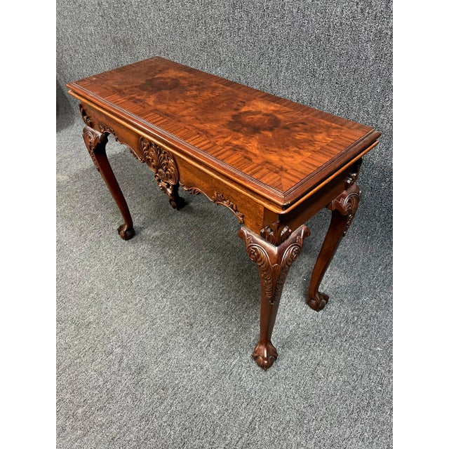 Late 20th C. Baker Game Table Chairish