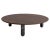 Black Large Round Black Marble Sunday Coffee Table by Jean-Baptiste Souletie For Sale - Image 8 of 8
