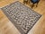 Vintage American Southwestern Rug, Handwoven Wool, Geometric Pattern, Tan & Brown, 5’ X 7’ For Sale - Image 12 of 12