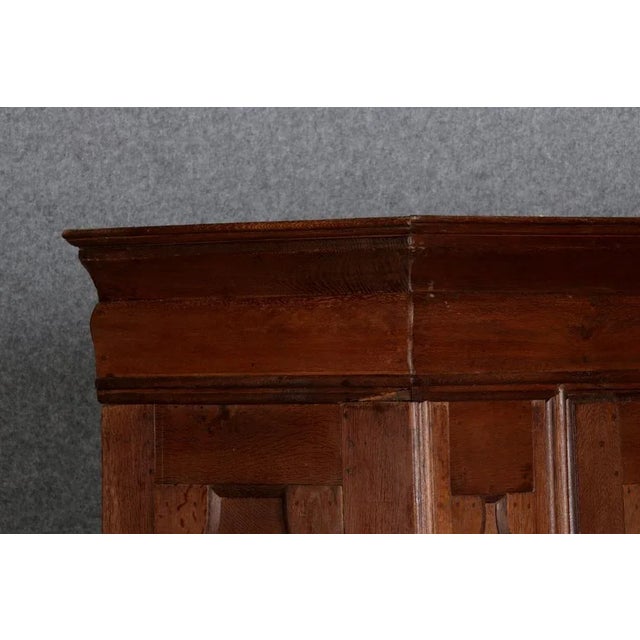 Small Baroque 1-Door Cabinet in Oak, 18th Century For Sale - Image 18 of 18