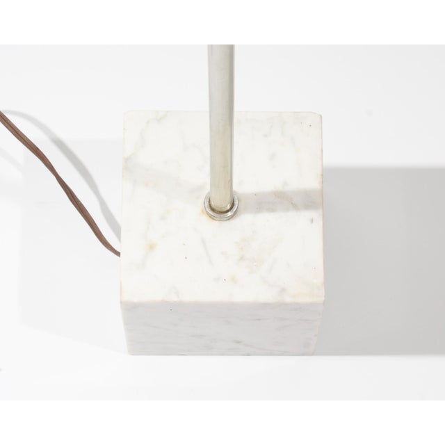 Contemporary Mid 20th Century Koch & Lowy Omi Floor Lamp With Marble Base For Sale - Image 3 of 10