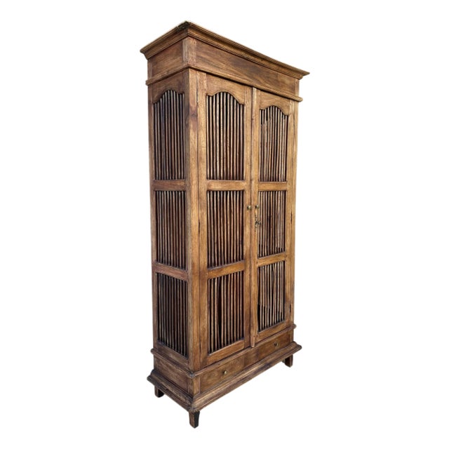 18th Century Cupboard or Cabinet, Wine Rack, Pine, French, Restored For Sale