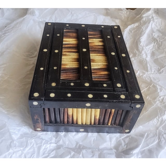 English Antique Porcupine & Ebony Quill Box For Sale - Image 3 of 18