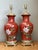 Vintage Hand Painted Glazed Ceramic Lamps - A Pair For Sale In West Palm - Image 6 of 12