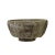 Olive Natural Olive Green MIX Stone Carved Round Display Bowl For Sale - Image 8 of 8