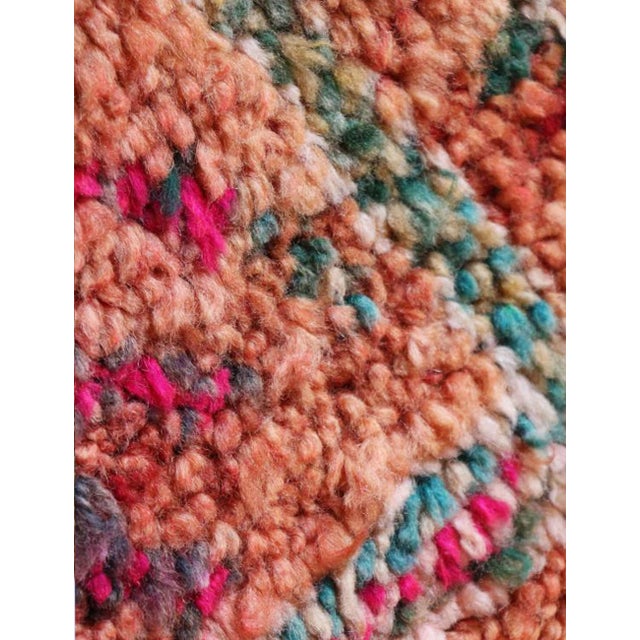 Vintage Moroccan Tribal Rug – Earthy Geometry & Symbolic Motifs This authentic vintage Moroccan rug is a richly expressive...