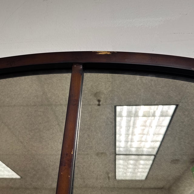 Uttermost Amiel Antique Large Arch Mirror For Sale In San Francisco - Image 6 of 12