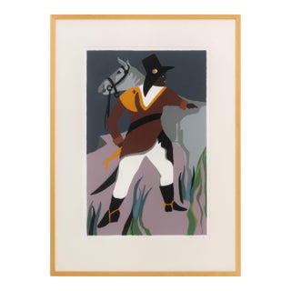 Jacob Lawrence "St. Marc" Screenprint, 1994 For Sale