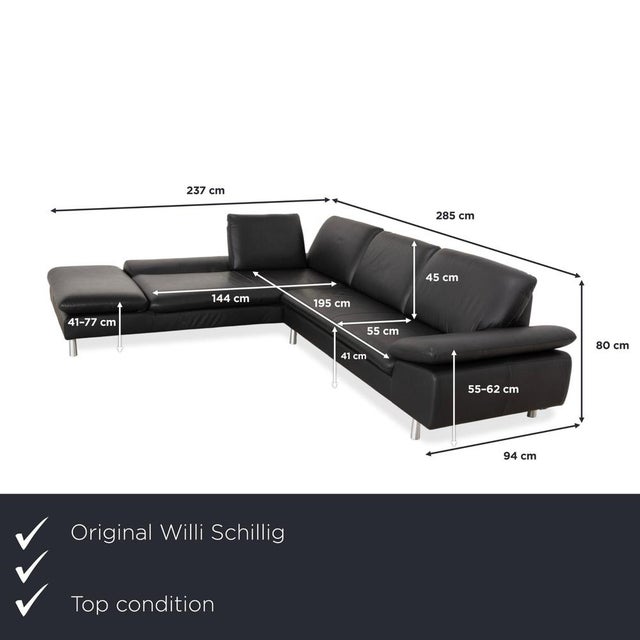 Willi Schillig Loop: Smart Black Elegance. with the "Loop" model, the German brand Willi Schillig proves that clean design...