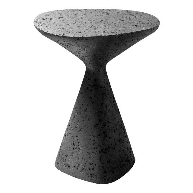 Minimalist Sculptural Side Table by Donatas Žukauskas For Sale