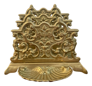 Vintage Bronze Letter Holder