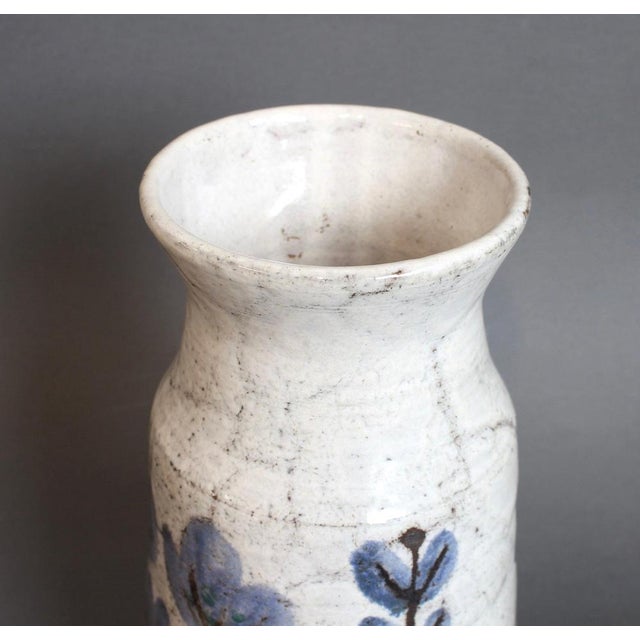 Vintage French Ceramic Vase by Gustave Reynaud for Le Mûrier, 1960s For Sale - Image 15 of 16