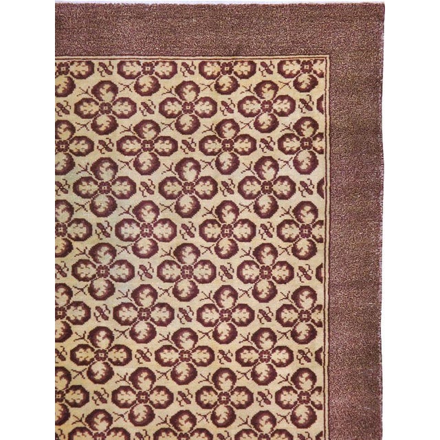Mid-Century Modern Galerie Shabab Collection Mid-20th Century Turkish Anatolian Rug For Sale - Image 3 of 10
