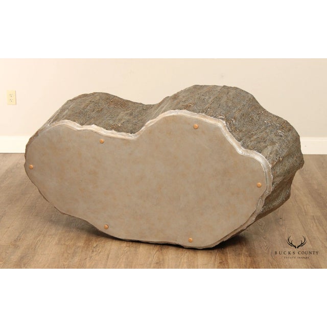 Contemporary Palacek Organic Form Rivers Cocktail Table For Sale - Image 3 of 13