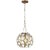 Alexa Hampton by Visual Comfort Studio Feccetta Small Pendant, Gold For Sale