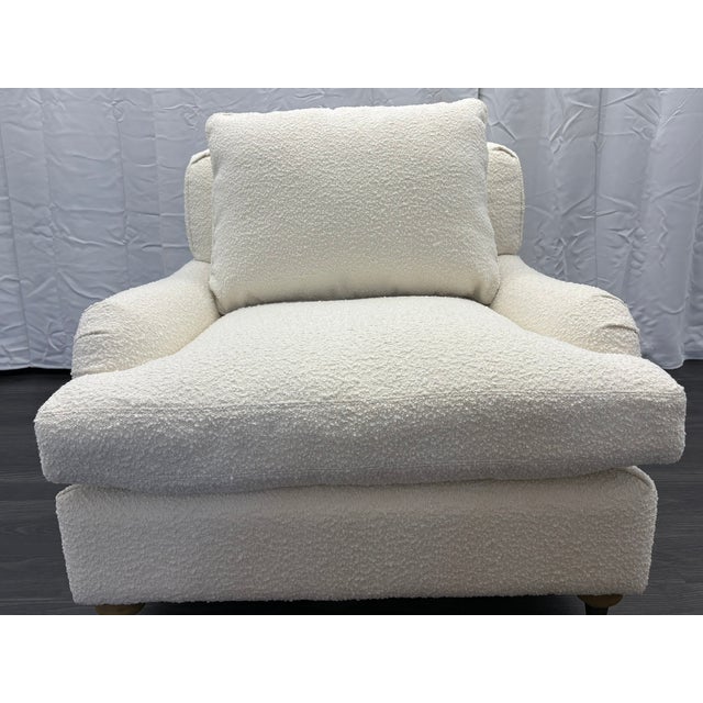 Rh English Classic Roll Arm Chair For Sale - Image 17 of 18