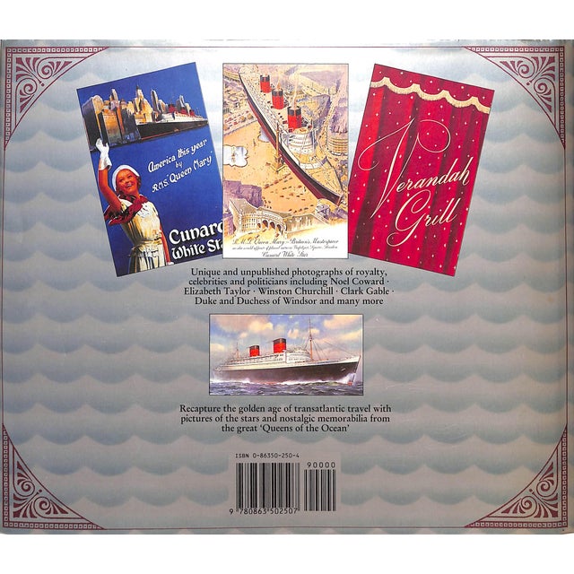 Paper "Ocean Pictures: The Golden Age of Transatlantic Travel 1936 to 1959" 1989 Hunter-Cox, Jane For Sale - Image 7 of 9