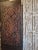 Mid-Century Modern Vintage Carved Wood Lotus Lattice Barn Door – Ornate Room Divider & Wall Panel 92.5x40.5 For Sale - Image 3 of 7