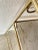 Mid 20th Century Hollywood Regency Mid Century Pearl-Wick Brass Bathroom Toiletry Stand With Marbleized Shelving For Sale - Image 5 of 13