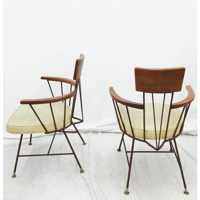 Iconic MCM Arm Chair Set by Designer Paul McCobb Chairish