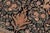 Art Nouveau 1990's Pak-Persian Black/Gold Wool Rug - 8'1'' X 9'9'' For Sale - Image 4 of 9