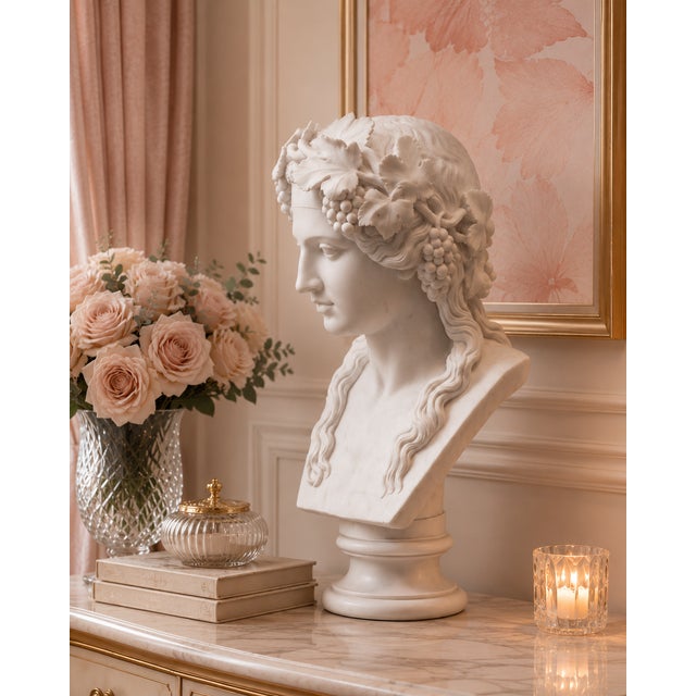 Inspired by Bacchus, the Roman god of celebration, abundance, creativity, and the pleasures of life, this exquisite hand-...