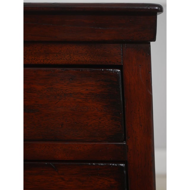 Henredon Rustic Finish 2 Drawer Serving Table For Sale In Philadelphia - Image 6 of 17