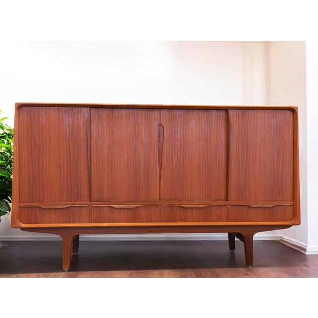 Danish Sideboard with Sliding Doors, 1960s For Sale - Image 15 of 18