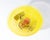 Glass Bertil Vallien Kosta Boda “Satellite” Yellow Glass Bowl For Sale - Image 7 of 8
