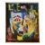 Original Mid-Century Modern Expressionist Oil Painting “Las Dos Vistas” by Don C. Kincaid For Sale