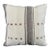Turkish Hemp Pillow Cushion Natural Beige Dark Brown Pillow Cushion Cover 24"x24" For Sale