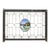 Antique Arts & Crafts Leaded & Stained Glass Window With Country Road Circa 1910 For Sale
