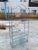 Metal Polished Steel Étagère in the Manner of Jansen For Sale - Image 7 of 13