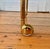 Hollywood Regency Bar Trolley in Brass and Crystal Glass in the style of Dolce Vita by Cesare Lacca, 1970s For Sale - Image 4 of 10