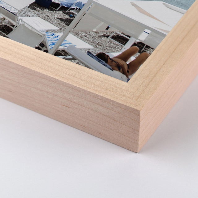 DESCRIPTION: Tre Ville by Natalie Obradovich in Natural Maple Framed Paper, Large Art Print SPECIFICATIONS: Type: Framed...