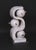 Hugo Verheyen, Incomprehension I Sculpture, 1980s, Carrara Marble and Chromed Metal, in Very Good conditions. Designed...