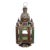 Vintage Moroccan Moorish Glass Lantern For Sale
