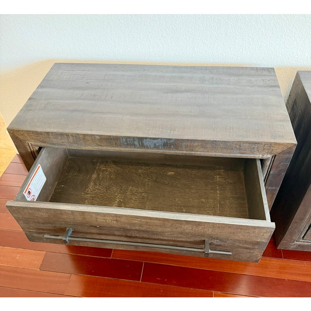 2020s Classic Home Nightstands (Pair) For Sale - Image 5 of 7