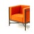 Loka Lounge Armchair in Orange by Colé Italia For Sale - Image 6 of 7