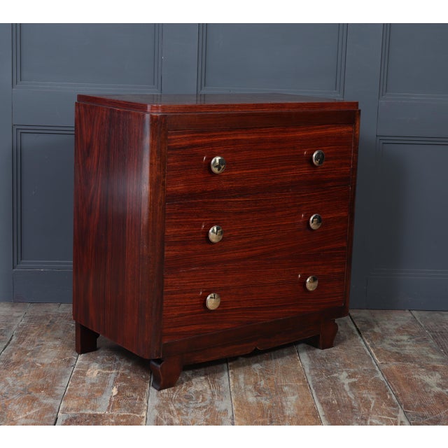 French Art Deco Chest of Drawers, 1930s For Sale - Image 6 of 16